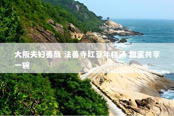 大阪夫妇善哉 法善寺红豆年糕汤 甜蜜共享一碗